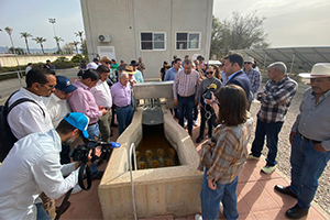 El modelo de gobernanza del agua de riego en la Región de Murcia, despierta interés internacional