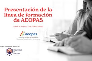 AEOPAS presenta su línea de formación en la Cátedra del Agua de EMACSA/UCO en Córdoba
