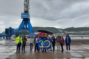 El sistema de drenaje sostenible LIFE DrainRain transforma las escorrentías portuarias en agua de reúso para baldeo, limpieza y regadío