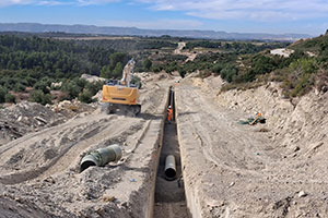 Amiblu finaliza el suministro de 20 km de tuberías de PRFV para el Canal Segarra Garrigues