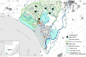La calidad del agua en Doñana, en peligro