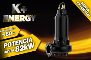 CAPRARI amplia su gama K+ ENERGY con nuevos modelos de electrobombas con potencias de hasta 82kW