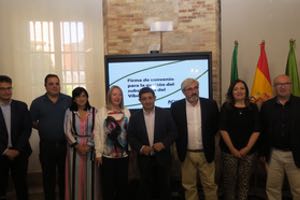 ACUAES firma un convenio con la Diputación de Jaén para la O&M de las obras del abastecimiento a Jaén