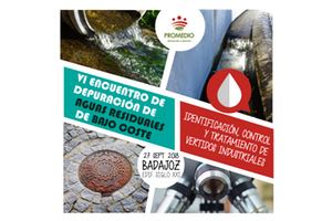Todo listo para el "VI Encuentro de Depuración de Aguas Residuales" de PROMEDIO en Badajoz