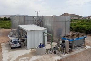 AEMA finaliza la instalación y puesta en marcha de la EDARi para FRUVERNA en Cobatillas (Murcia)