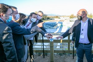 García-Page inaugura en Talavera unas innovadoras instalaciones para resolver el reto de la depuración en pequeñas poblaciones