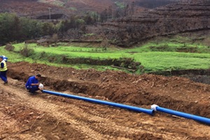SAINT-GOBAIN PAM presente en las obras de emergencia de Sierra de Gata en Cáceres