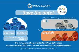 Molecor presentar&aacute; sus &uacute;ltimas innovaciones en IFAT M&uacute;nich 2026