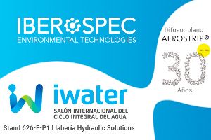 Iberospec celebra el 30 aniversario de los difusores Aerostrip® en iwater Barcelona