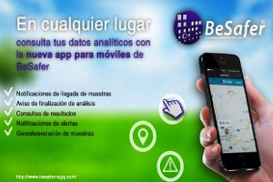 AGQ Labs desarrolla la aplicación BeSafer, consulte sus datos analíticos en cualquier momento y lugar