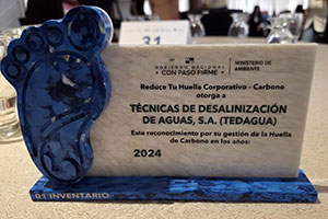 Tedagua recibe el reconocimiento del Ministerio de Ambiente de Panamá por su compromiso con la sostenibilidad