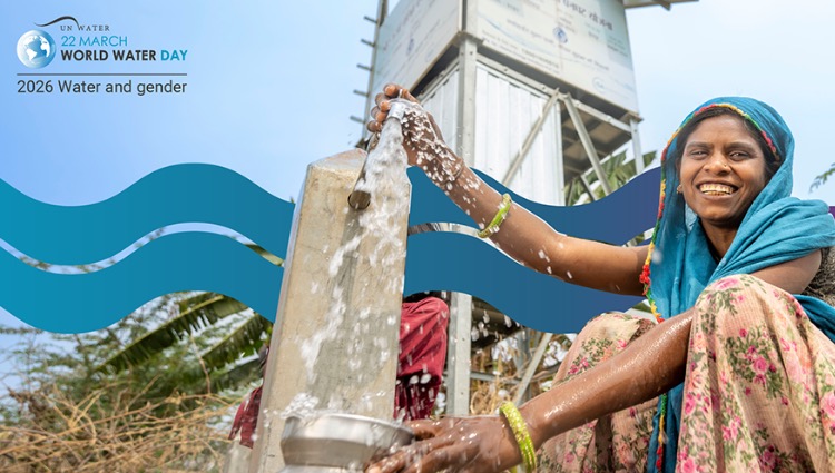 El D&iacute;a Mundial del Agua 2026 pone el foco en la brecha de g&eacute;nero: "Donde fluye el agua, crece la igualdad"