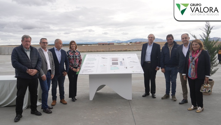 Villacastín inaugura la primera planta de valorización agroambiental de la provincia de Segovia