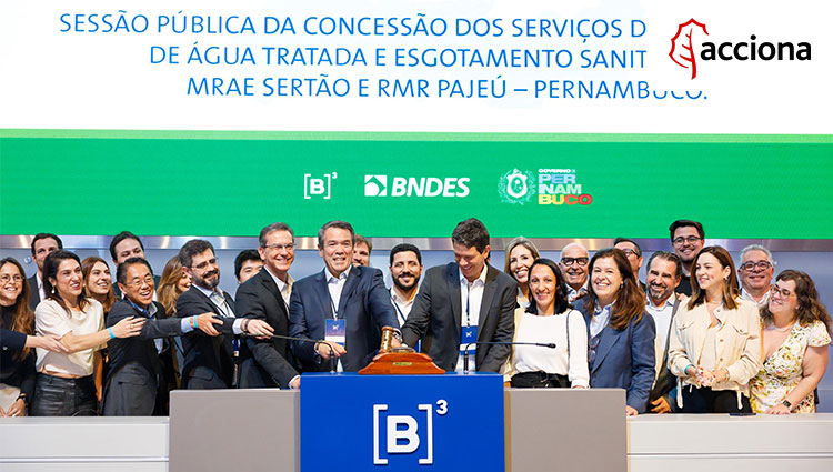 ACCIONA se adjudica el abastecimiento y saneamiento de 151 municipios al noreste de Brasil
