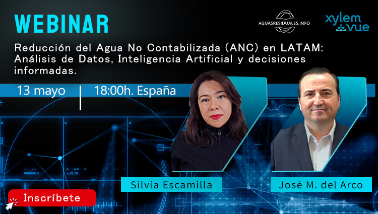 Inscríbete en el Webinar sobre "Reducción del Agua No Contabilizada (ANC) en LATAM: Análisis de Datos, Inteligencia Artificial y decisiones informadas"
