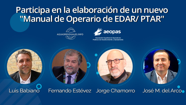 Más de 550 profesionales se inscribieron al evento para la elaboración del "Manual de Operario de EDAR/PTAR"