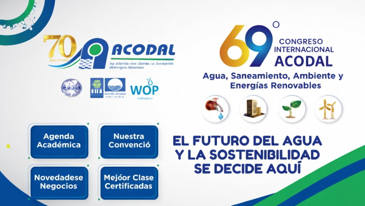 Cartagena ser&aacute; sede del 69&deg; Congreso Internacional de ACODAL: el evento m&aacute;s  importante del sector agua, saneamiento y sostenibilidad en Colombia
