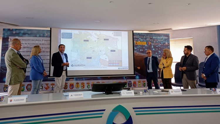 La CH del Guadalquivir y Aljarafesa construirán un nuevo depósito regulador comarcal de agua con una inversión de 10,9 M€
