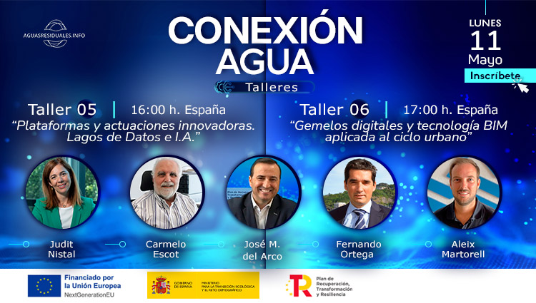 Aig&uuml;es de Barcelona, EMASESA, Corsorcio de Aguas Bilbao Bizkaia y Corsorci d&acute; Aig&uuml;es de Tarragona, protagonistas de "Conexi&oacute;n Agua - Talleres 05 y 06"