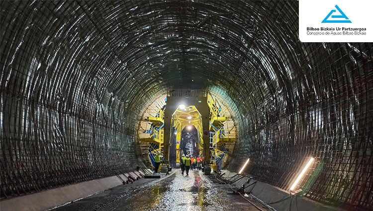 El CABB avanza con las obras del tanque de tormentas de Galindo, en el que se invertirán más de 66M€