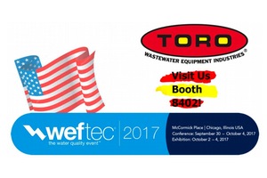 Toro Equipment acudirá a Weftec por cuarto año consecutivo