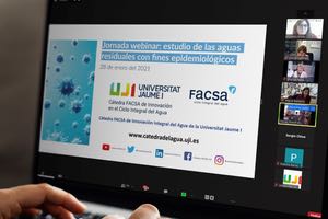 La Cátedra FACSA –UJI reúne a expertos para poner en valor el agua residual como vía para mejorar la prevención en la pandemia