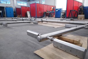 Instalación de parrilla de "Difusores Tubulares" en acero inoxidable de Barmatec