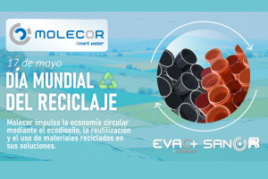 Ecodise&ntilde;o, reutilizaci&oacute;n y uso de reciclado: las claves del modelo circular de Molecor