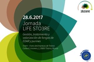 El LIFE STO3RE organiza unas jornadas sobre gestión, tratamiento y valorización de fangos y purines en Murcia