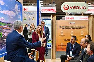Veolia promueve la seguridad ecológica de las ciudades del futuro en el Smart City Expo World Congress