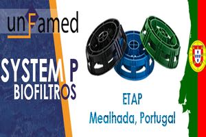 Los biofiltros de Unfamed Fabricantes Agua, elegidos para la ETAR de Mealhada en Portugal