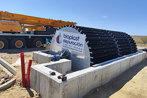 Bioplast Depuración implanta biodiscos en las EDAR segovianas de Navalmanzano y Escobar de Polendos