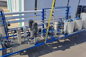 Un piloto instalado en la EDAR de El Ejido probará obtener agua regenerada con menos salinidad para la agricultura