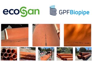 Canal de Isabel II instala en sus obras de El Escorial tuberías ecoSan® y Biopipe® altamente eficientes y sostenibles