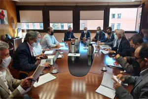 Reunida en Madrid la Comisión de Seguimiento (ACUAES/Comunidad de Regantes) para la explotación del Embalse de San Salvador en Huesca