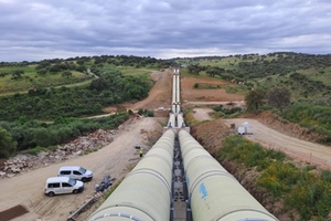 Entra en funcionamiento el Sifón del Bronco en Cáceres tras la crítica avería sufrida el pasado mes de septiembre