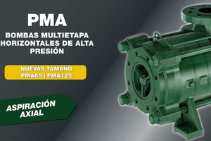 Pma - Bombas multietapa de aspiración axial de Caprari