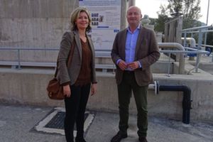 La EDAR de Blanca en Murcia reduce los costes y mejora la calidad del agua con un sistema pionero en Europa