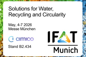 CIMICO presentar&aacute; sus soluciones m&aacute;s innovadoras en IFAT Munich 2026