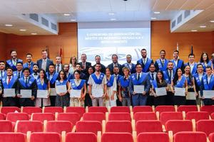 La Cátedra Aguas de Valencia participa en la graduación del Máster en Ingeniería Hidráulica y Medio Ambiente de la UPV