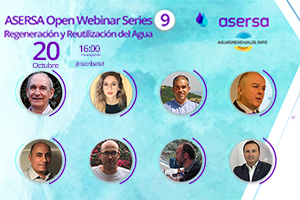 "El Servicio Municipal de distribuci&oacute;n de Agua Regenerada" en el ASERSA Open Webinar Series 9