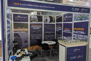 Unfamed expone su tecnología en la feria Aquatech de México