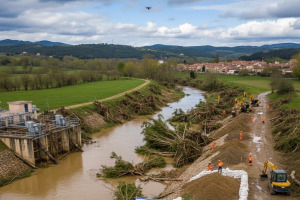 La ACA destina 4,7 M&euro; a restituir los da&ntilde;os provocados por el temporal Harry en infraestructuras del ciclo del agua