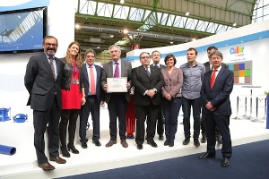 El Comité Organizador de SMAGUA 2016 reconoce la labor de Saint-Gobain Pam España en su 350 aniversario