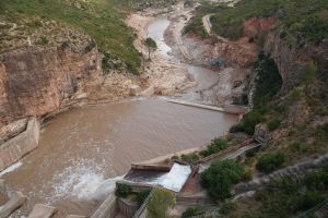 La CH del Júcar vuelve a tener operativa al 100 %, la toma de riego de la presa de Forata tras la DANA