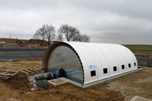 Unfamed instala los biodiscos de dos depuradoras de Palencia