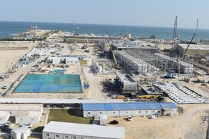 La construcción de la desalinizadora Al Khobar-1 alcanza los 5 millones de horas-hombre sin lesiones