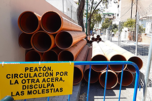 EMASA impulsa obras de renovación en sus redes para evitar fugas de agua en la ciudad de Málaga