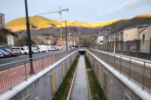 URA elimina un vertido al r&iacute;o Oria en Andoain, de una poblaci&oacute;n equivalente a  5.200 habitantes