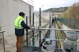Aguas de Burgos refuerza el control ambiental con la monitorizaci&oacute;n del agua depurada que se vierte al Arlanz&oacute;n
